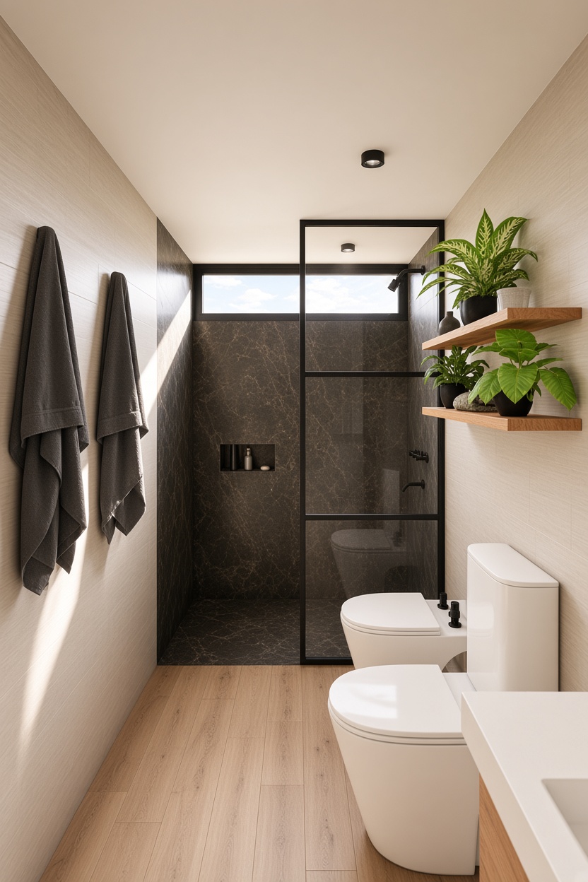 Baño 1 — concepto Casas HTC